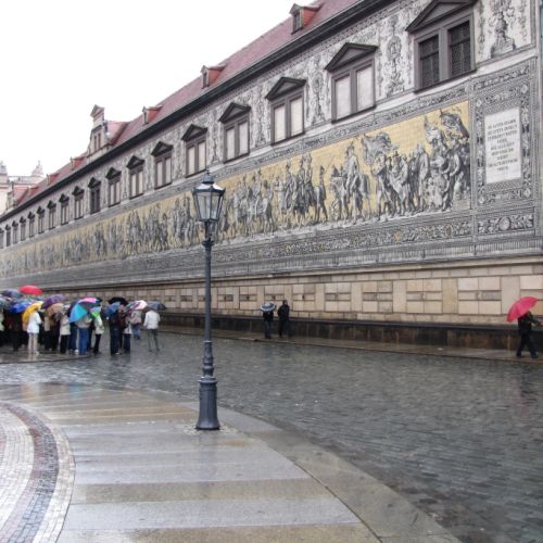 Der Fürstenzug in Dresden