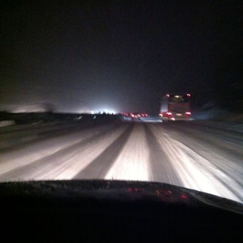 Impression von der Rückfahrt...